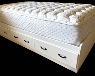 Twin Sized Bed With Storage 1 Mattress Optional