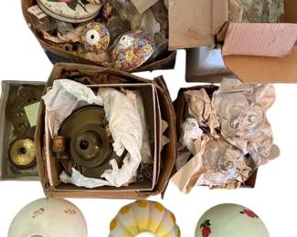 Vintage Globes And Lighting Accessories