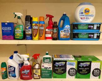 Cleaning Supplies Mystery Lot