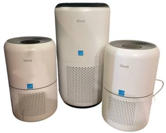 Levoit Set of Three Air Purifiers Filter Refills