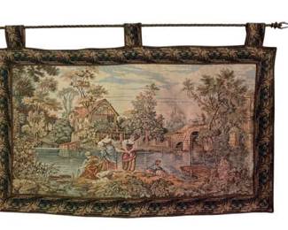 Victorian Style Tapestry Wall Hanging