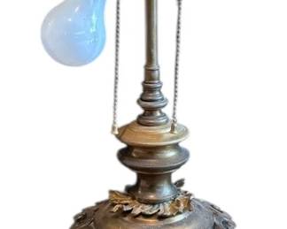Brass Dual Bulb Lamp