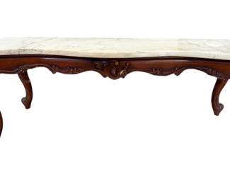 Short Marble Top Table