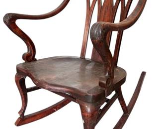 Wood Rocking Chair