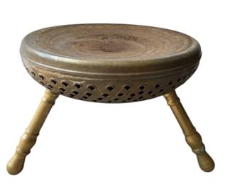 Small Brass Stool