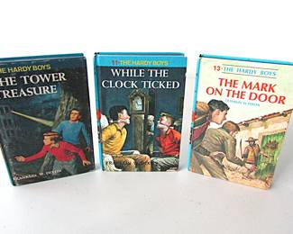 Three Hardy Boys mysteries