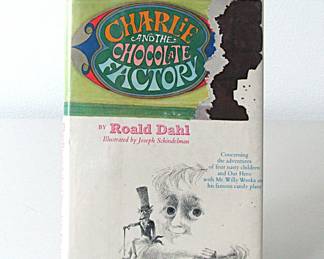 An early printing of Charlie and the Chocolate Factory that still contains some controversial images.