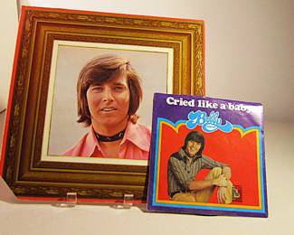 Bobby Sherman photo and 45 record