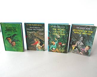 Four Hardy Boys mysteries
