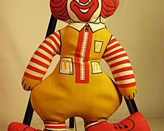 1970s Ronald McDonald doll