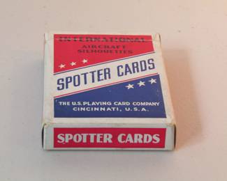 WW2 airplane spotter cards