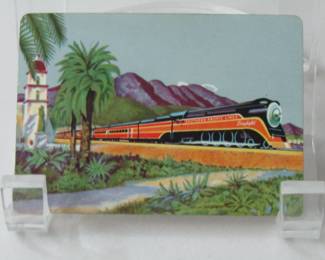 Amazing deck of 1943 Southern Pacific Lines playing cards