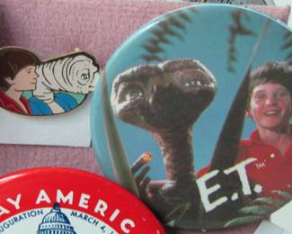 Two E.T. pins