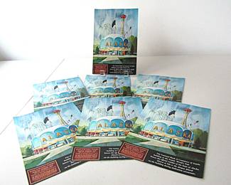 Alaska Pavilion postcards from the 1962 Seattle World's Fair