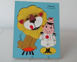 Playskool lion tamer wood puzzle