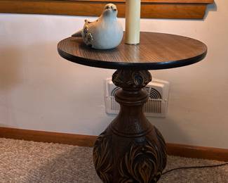 MCM table /floor lamp
