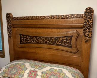 Beautiful antique bed