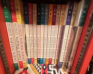Many vintage books