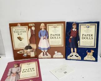 AMERICAN GIRL DOLL PAPER DOLLS