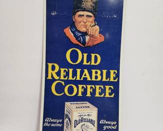 VINTAGE TIN SIGN