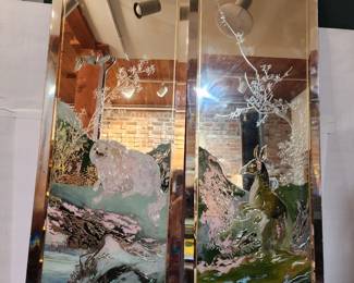 VINTAGE MIRROR ART