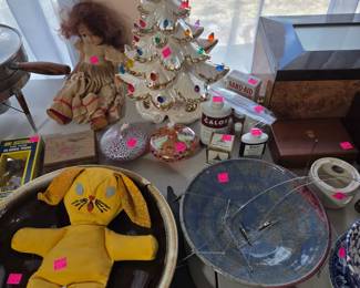 Ceramic Christmas Tree removed by Estate