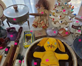 Ceramic Christmas Tree removed by Estate