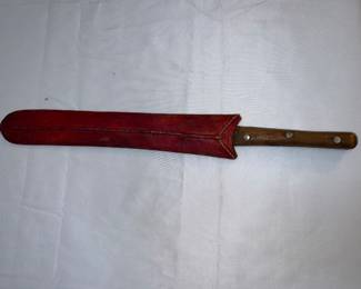 Antique East African, Kenya, Maasai Seme Ol Alem Herder's Sword, Machete, Knife