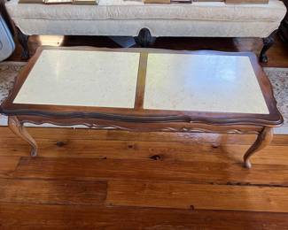Vintage Granite top coffee table
