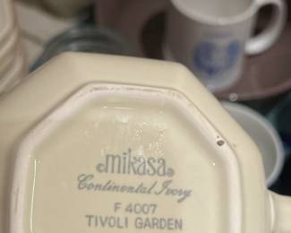 "Tivoli Garden" By Mikasa China Set