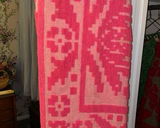 Fabulous Collection Of Vintage Heavy Handmade Blankets