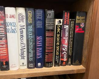 Large Library Of Books Collection W/ Art Books, Coffee Table Books, Novels, Mysteries, Crimes, Etc.