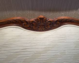 Beautifully Upholstered 3 Section Wood Framed Sofa