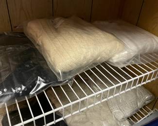 Closet Full Of Men's Clothing (T-Shirts, Dress Shirts, Suits, Jeans, Pants, Hats, Sweaters, Etc.)