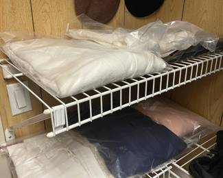 Closet Full Of Men's Clothing (T-Shirts, Dress Shirts, Suits, Jeans, Pants, Hats, Sweaters, Etc.)