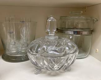 Crystal Covered Bowl