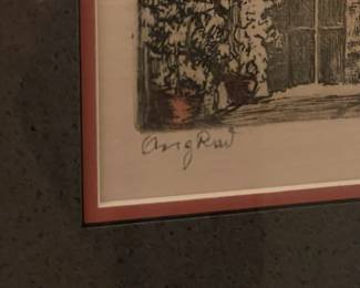 Framed & Signed Artwork
