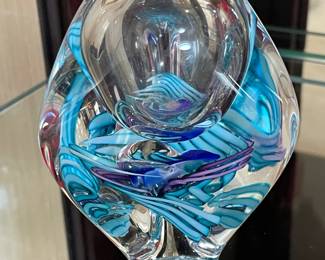 Collection Of Art Glass Perfume Bottles (Mostly Signed)