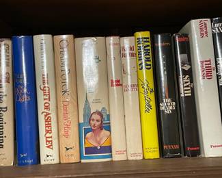 Large Library Of Books Collection W/ Art Books, Coffee Table Books, Novels, Mysteries, Crimes, Etc.