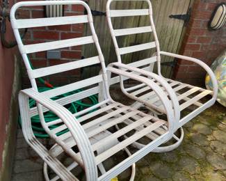 Swivel Lawn Arm Chairs
