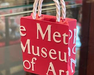 Met Museum Bag Figurine