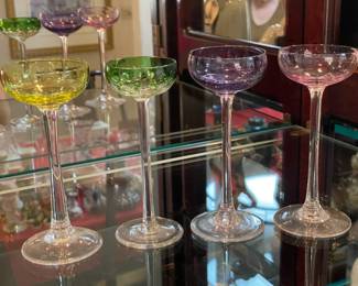 Colored Stemware