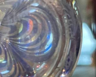 Collection Of Art Glass Perfume Bottles (Mostly Signed)