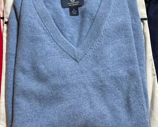 Land's End 100% Cashmere Sweater W/ Bag Protector
