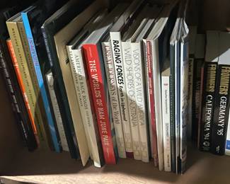 Large Library Of Books Collection W/ Art Books, Coffee Table Books, Novels, Mysteries, Crimes, Etc.