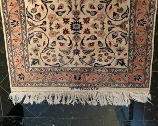 Foyer Judaica Rug Signed By Artist