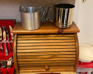 Wooden Bread Box