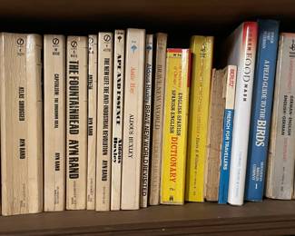 Large Library Of Books Collection W/ Art Books, Coffee Table Books, Novels, Mysteries, Crimes, Etc.