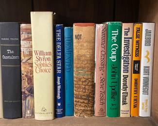 Large Library Of Books Collection W/ Art Books, Coffee Table Books, Novels, Mysteries, Crimes, Etc.