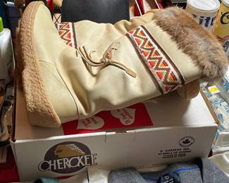 BRAND NEW Cherokee Fur Trimmed Boots